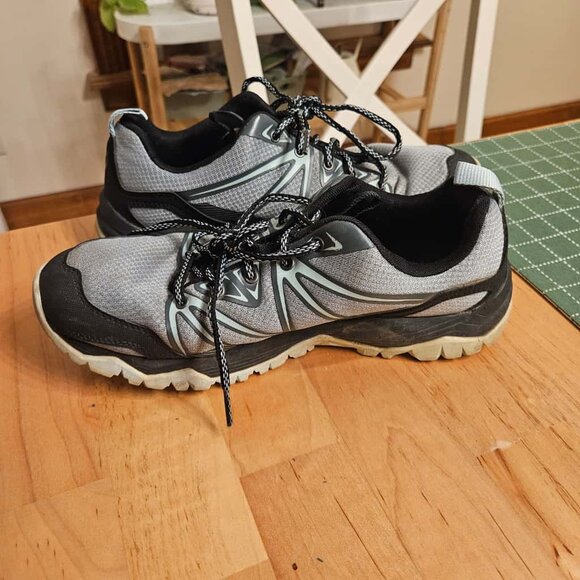 Merrell Women US 10 Capra Rise Hiking Shoe Monument Gray J37252 - Picture 3 of 11